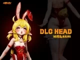 Оригинальная аниме фигурка «Ba Ji Studio - Genshin Impact Tasty Bunny Series NO.2 Klee»