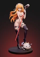 Оригинальная аниме фигурка «ZiYe Studio - Neon Genesis Evangelion Soryu Asuka Langley Cow Maid»