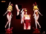 Оригинальная аниме фигурка «Ba Ji Studio - Genshin Impact Tasty Bunny Series NO.2 Klee»