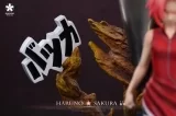 Оригинальная аниме фигурка «SAKURA Studio - Naruto Light Statue Resonance Series 12th Series Haruno Sakura 13th Series Inuzuka Kiba»