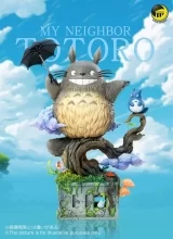 Оригинальная аниме фигурка «MoonShadow Studio - Hayao Miyazaki Micro Scene Series 001 My Neighbor Totoro»