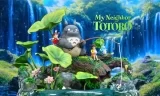 Оригинальная аниме фигурка «Wu Yu Studio - My Neighbor Totoro Memories Series 01 Totoro by the Lotus Pond»