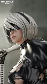 Оригинальная аниме фигурка «The Space Studio - NieR:Automata 2B Private Customization»