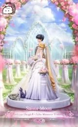 Оригинальная аниме фигурка «CAT TAIL Studio - Sailor Moon Wedding Couple Series Tsukino Usagi & Mamoru Chiba's Wedding»