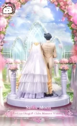 Оригинальная аниме фигурка «CAT TAIL Studio - Sailor Moon Wedding Couple Series Tsukino Usagi & Mamoru Chiba's Wedding»