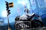 Оригинальная аниме фигурка «KOL Brother Studio - Neon Genesis Evangelion Motorcycle Ayanami Rei»