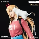Оригинальная аниме фигурка «Kitsune Statue Studio - Chainsaw Man Power 1/8 Scale Official PVC Figure»