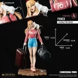 Оригинальная аниме фигурка «Kitsune Statue Studio - Chainsaw Man Power 1/8 Scale Official PVC Figure»