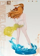 Оригинальная аниме фигурка «Rose Studio - Neon Genesis Evangelion Eva Summer Resonance Series Asuka Swimsuit»