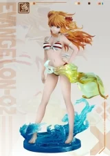 Оригинальная аниме фигурка «Rose Studio - Neon Genesis Evangelion Eva Summer Resonance Series Asuka Swimsuit»