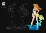 Оригинальная аниме фигурка «Rose Studio - Neon Genesis Evangelion Eva Summer Resonance Series Asuka Swimsuit»