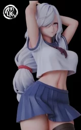 Оригинальная аниме фигурка «MoKu Studio - Genshin Impact Shenhe»