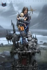 Оригінальна фігурка «MOUNTAIN CAT Studio - Death Stranding 2 On the Beach Sam & Lou»