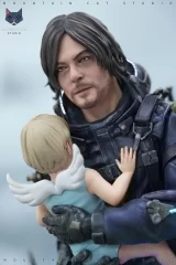 Оригинальная  фигурка «MOUNTAIN CAT Studio - Death Stranding 2 On the Beach Sam & Lou»