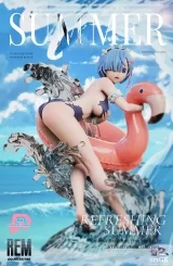 Оригинальная аниме фигурка «THE PALPITATE Studio - Re:ZERO - Starting Life Summer Limited Wave Rem»