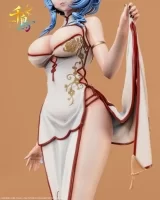 Оригинальная  фигурка «Qian Niao Studio - Genshin Impactin Cheongsam Ganyu»
