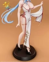 Оригинальная  фигурка «Qian Niao Studio - Genshin Impactin Cheongsam Ganyu»