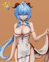Оригинальная  фигурка «Qian Niao Studio - Genshin Impactin Cheongsam Ganyu»