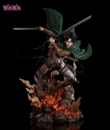 Оригинальная аниме фигурка  «Wawa Studio - Attack On Titan Levi Ackerman»