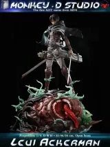 Оригінальна аніме фігурка «Monkey.D Studio - Attack On Titan Captain Levi»