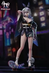 Оригинальная аниме фигурка «Pinksoul Studio - Honkai: Star Rail Silver Wolf»