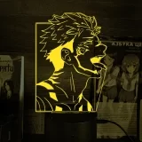 Акриловый 3D светильник-ночник «Рёмен Сукуна Магическая битва» tape 1