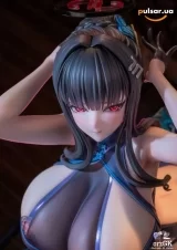 Оригинальная аниме фигурка &laquo;Fix cast Studio - Tsukatsuki Rio cheongsam Blue Archive&raquo;