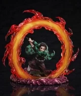 Оригинальная аниме фигурка «Demon Slayer: Kimetsu no Yaiba Mugen Train Arc Tanjiro Kamado Hinokami Kagura Hekira no Ten 1/8 Complete Figure (ANIPLEX+ Exclusive)»