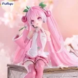 Оригинальная аниме фигурка «Vocaloid Hatsune Miku Noodle Stopper Figure Sakura Miku 2024 Pearl Color Ver.»