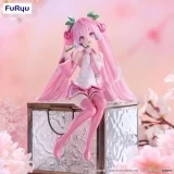 Оригінальна аніме фігурка «Vocaloid Hatsune Miku Noodle Stopper Figure Sakura Miku 2024 Pearl Color Ver.»