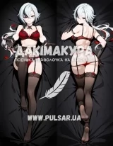 Дакимакура (подушка для объятий)  150 см «Арлекино | Геншин Импакт» модель 1