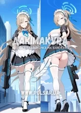 Дакімакура (подушка для обіймів)  150 см «Асуна Ічіносе Blue Archive» модель 2