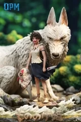 Оригинальная аниме фигурка «OPM Studio - Princess Mononoke Desktop Small Scene Series #7 San»