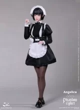 Шарнирная кукла «DAMTOYS - 1/6th scale PHANTOM CIPHER: ZERO TRACE ANGELICA Original Story Collectible Figure»