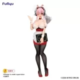 Оригинальная аниме фигурка «Super Sonico" BiCute Bunnies Figure Waitress»