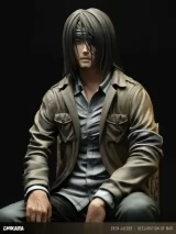 Оригинальная аниме фигурка «CHIKARA Studio - Attack on Titan Eren Jaeger»