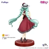 Оригинальная аниме фигурка «FURYU - Hatsune Miku Trio-Try-iT Figure Outing Dress Red Color ver.»