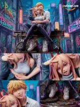 Оригинальная аниме фигурка &laquo;Soul Studio - Denji X Power Chainsaw Man&raquo;