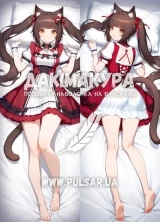 Дакімакура (подушка для обіймів) 150 см «Чокола - Некопара [Chocola - Nekopara]» модель 3