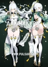 Дакімакура для дорослих 150 см &laquo;Цзи Бай | Геншин Імпакт 18+&raquo; модель 2