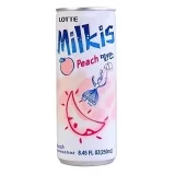 Напиток «газированный Milkis Персик LOTTE 250мл»