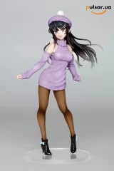 Оригинальная аниме фигурка &laquo;Coreful Figure Rascal Does Not Dream of Bunny Girl Senpai Mai Sakurajima: Knit Dress Ver. Renewal Edition&raquo;