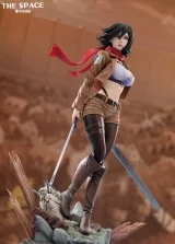 Оригинальная аниме фигурка «The Space Studio - Mikasa Ackerman Attack on Titan» 
