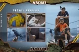 Оригинальная аниме фигурка «HIKARI Studio - Haikyu!! Yu Nishinoya & Asahi Azumane»