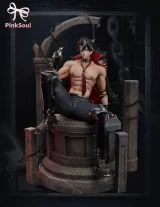 Оригинальная аниме фигурка «Pinksoul Studio - Genshin Impact Wriothesley»