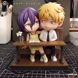 Оригинальная аниме фигурка &laquo;DEEP Studio - Reze X Denji in a Coffee Shop Chainsaw Man&raquo;