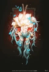 Оригинальная аниме фигурка «Blackray Enjoy Studio - Vocaloid Hatsune Miku Hua Wai Huixiang 1/7 Figure» 