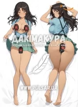 Дакимакура для взрослых 150 см &laquo;Эль El | Девушки и Танки 18+&raquo; модель 1