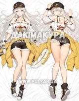 Дакимакура (подушка для объятий)  150 см «Enterprise - Azur Lane Casual» tape 1