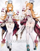 Дакімакура (подушка для обіймів)  150 см «Ескоф'є Escoffier | Геншин Імпакт» модель 1